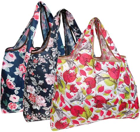 reusable nylon tote bags.